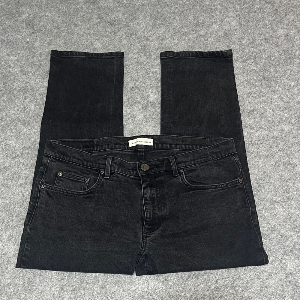 Men’s Won Hundred Black Denim Jeans Dean A